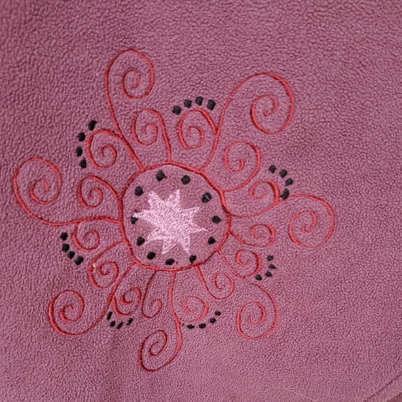 Ganesh Elegant Mauve Turtleneck Jacket - Picture 8 of 10